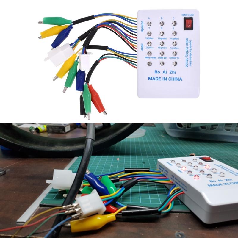 Diagnostic Tools Brushless Motor Tester Electro Car E-Bike Scooter Controller 24V/36V/48V/60V/72VDiagnostic
Diagnostic Tools Brushless Motor Tester Electro Car E-Bike Scooter Controller 24V/36V/48V/60V/72VDiagnostic