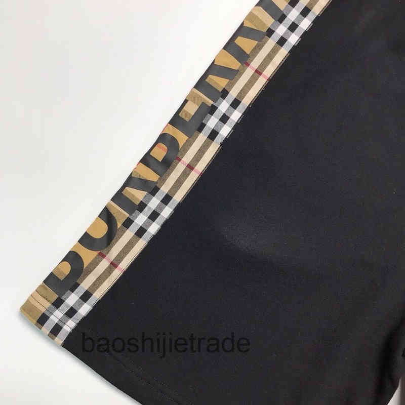 Designer Burbe short The new trend side letter lattice stitching loose casual pants and shorts are foreign hsome, Black
Designer Burbe short The new trend side letter lattice stitching loose casual pants and shorts are foreign hsome, Black