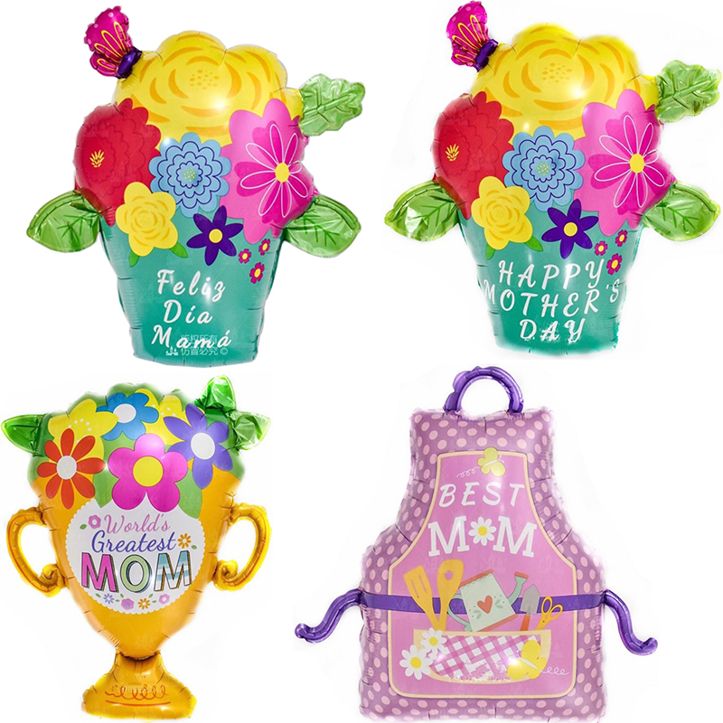 New Mother's Day Festivals Balloons Feliz Dia Mama Apron Trophy Flower All Kinds Of Decoration Balloon, C1
New Mother's Day Festivals Balloons Feliz Dia Mama Apron Trophy Flower All Kinds Of Decoration Balloon, C1