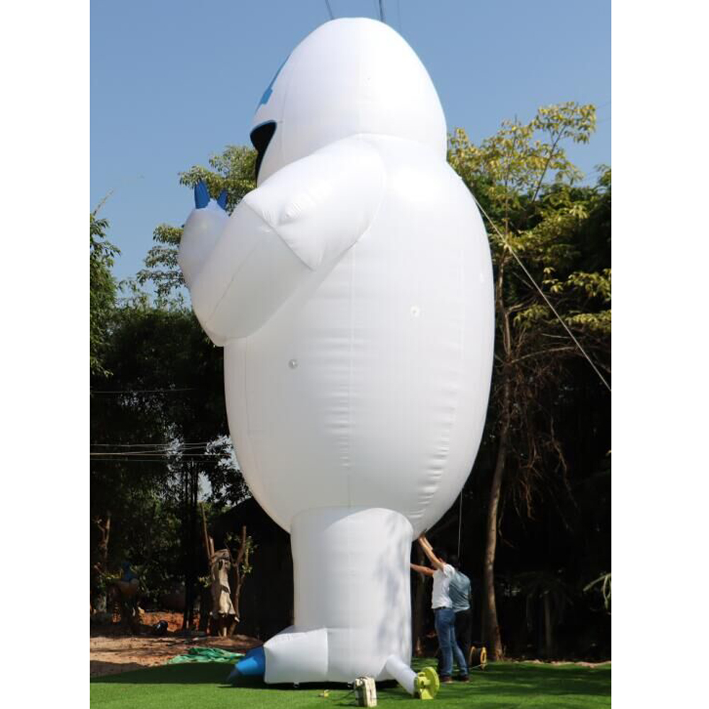 Christmas Decoration Lighted Bumble The Abominable Inflatable Snowman Monster Giant Snow monster For outdoor events