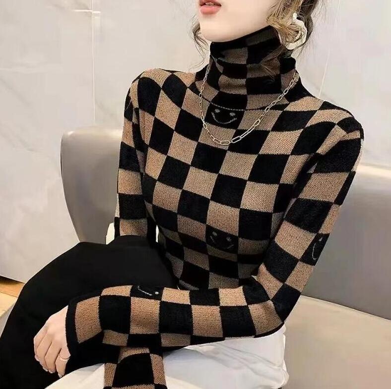 Women Sweaters New Knitted Bottoming Tops Long Sleeve GGity Letter Pullovers Wool jacket