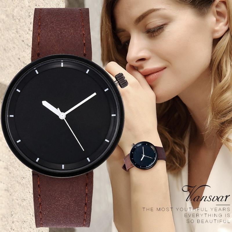 Wristwatches Vansvar Brand Fashion Women Men Simple Style Ladies Leather Quartz Watch Female Clock Relogio Feminino Montre FemmeWristwatches, Green
Wristwatches Vansvar Brand Fashion Women Men Simple Style Ladies Leather Quartz Watch Female Clock Relogio Feminino Montre FemmeWristwatches, Green