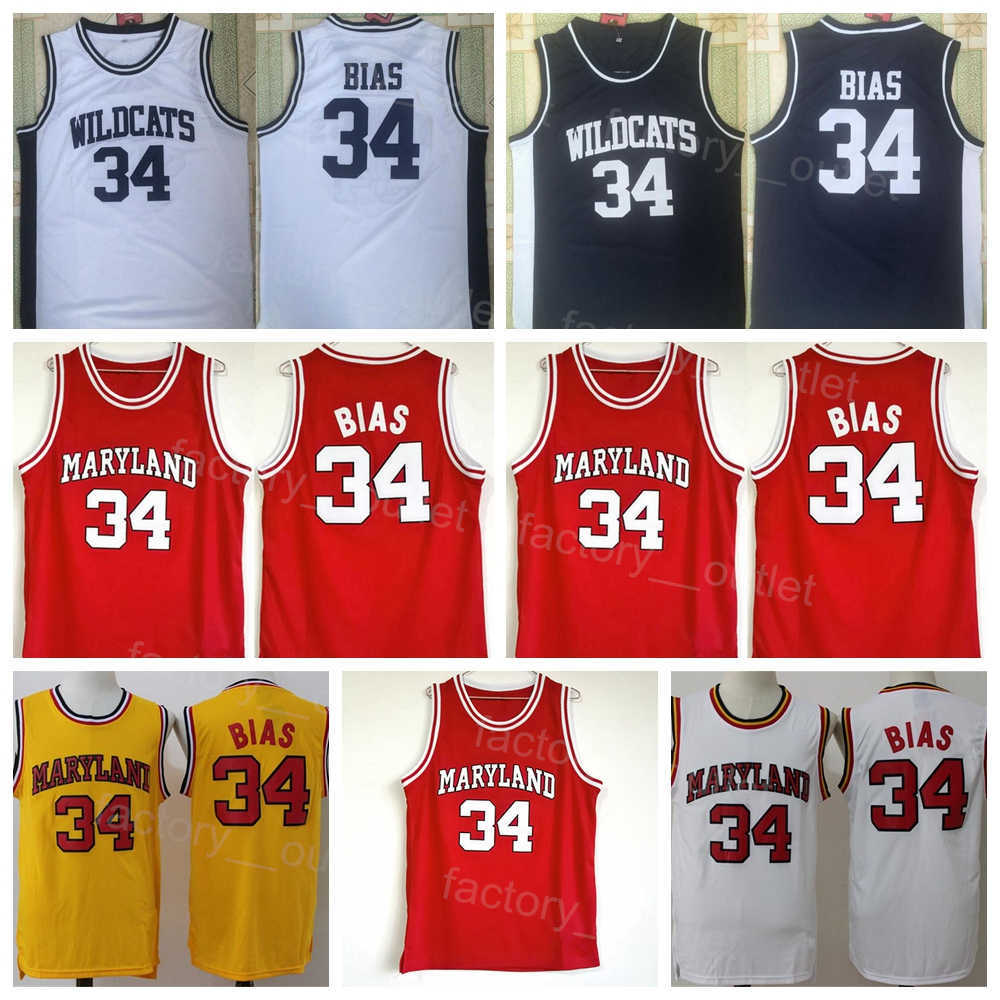 NCAA College 1985 Maryland Terps Basketball 34 Len Bias Jersey High School Wildcats University Stitched Team Color Navy Blue White Red Yellow Sport Breathable
NCAA College 1985 Maryland Terps Basketball 34 Len Bias Jersey High School Wildcats University Stitched Team Color Navy Blue White Red Yellow Sport Breathable
