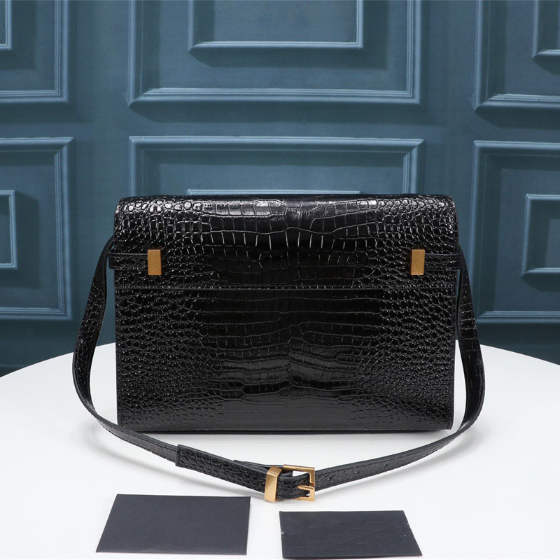 Designer Shoulder Bag Classic Hand Bags Luxury Baguette Handbag Genuine Leather Fashion Tote for Women Purse Vintage Handbags Casual Crossbody Purses Woman Totes, Crocodile black/gold hardware
Designer Shoulder Bag Classic Hand Bags Luxury Baguette Handbag Genuine Leather Fashion Tote for Women Purse Vintage Handbags Casual Crossbody Purses Woman Totes, Crocodile black/gold hardware