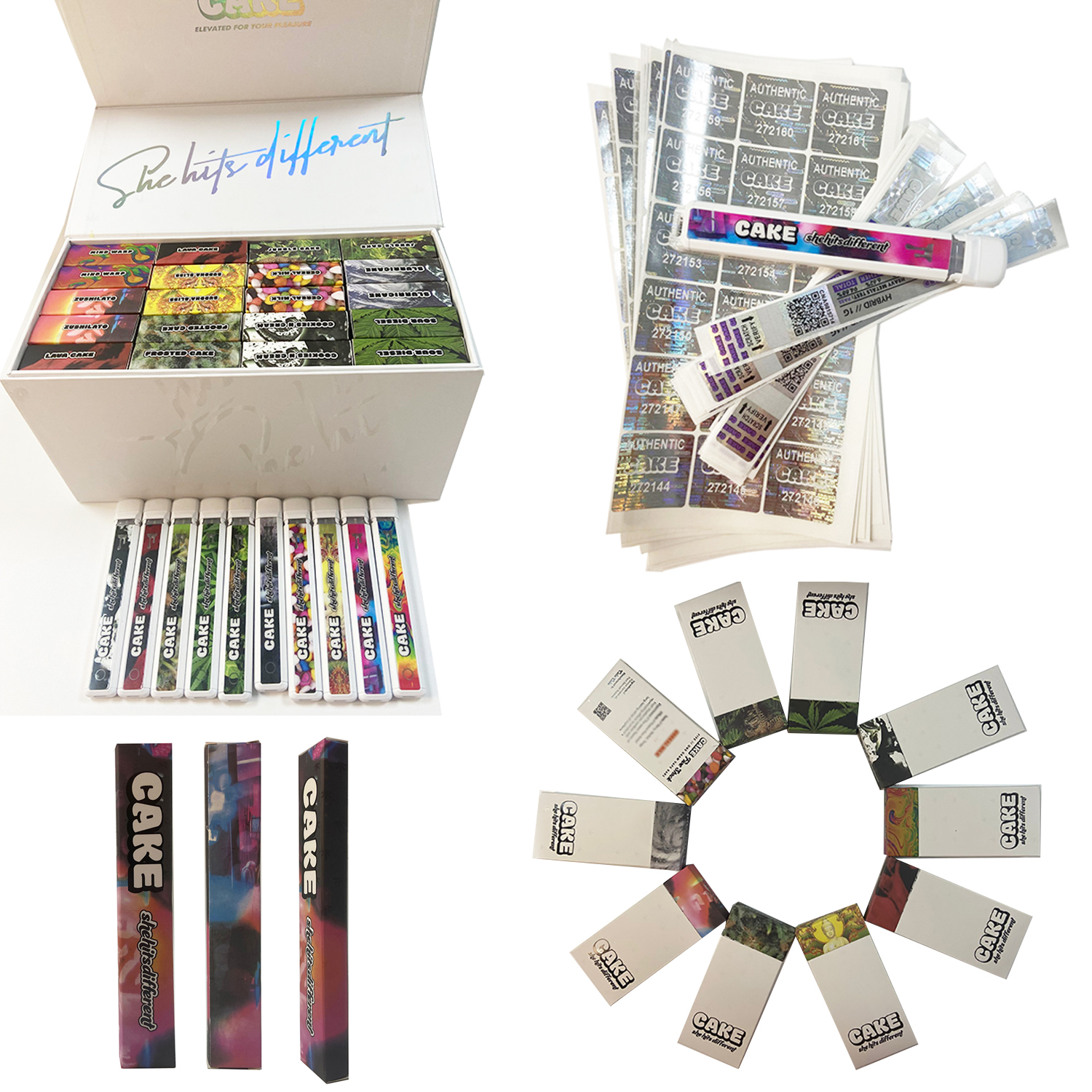 Cake Disposable Vape Pen 280mAh Rechargeable Battery 1ml Empty Vapes Cartridges For Oil Carts Device Pods Vaporizer Pod
Cake Disposable Vape Pen 280mAh Rechargeable Battery 1ml Empty Vapes Cartridges For Oil Carts Device Pods Vaporizer Pod