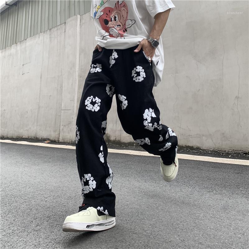 Men's Jeans Style Patchwork Casual Flower Print Mens Vibe Straight Pants Harajuku Ripped Oversize Denim Trousers Streetwear, Black
Men's Jeans Style Patchwork Casual Flower Print Mens Vibe Straight Pants Harajuku Ripped Oversize Denim Trousers Streetwear, Black