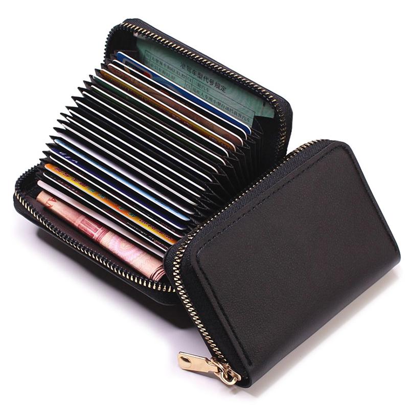 Card Holders Business Holder Wallet Women/men Gray Bank/ID/ 20 Bits PU Leather Protects Case Coin Purse, 11 slots black
Card Holders Business Holder Wallet Women/men Gray Bank/ID/ 20 Bits PU Leather Protects Case Coin Purse, 11 slots black