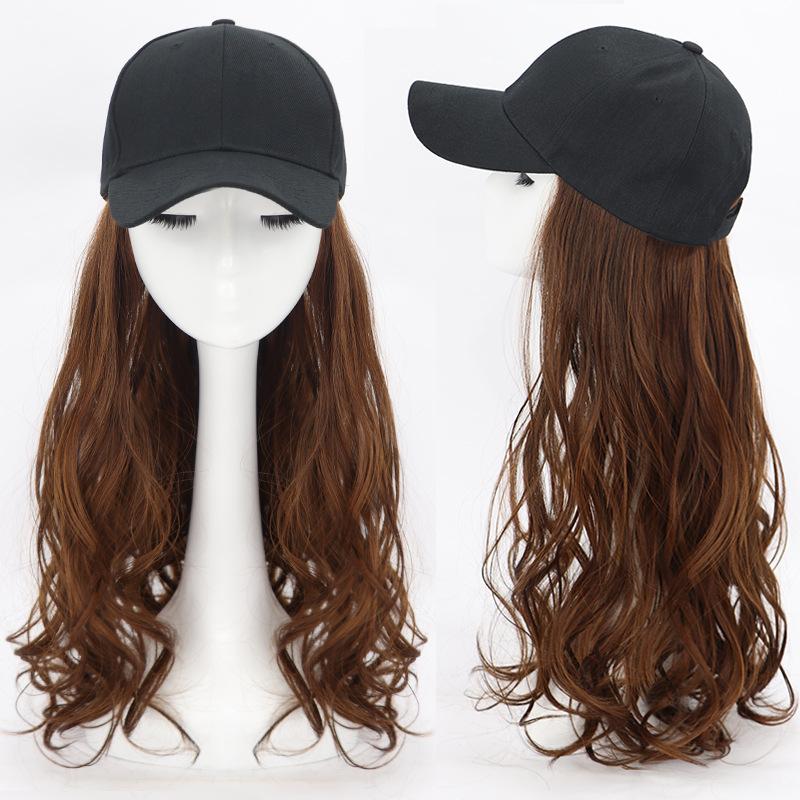 Ball Caps Women Baseball Cap Novelty Whit Long Wig Nylon Fastener Tape Black Female Casual HatBall BallBall
Ball Caps Women Baseball Cap Novelty Whit Long Wig Nylon Fastener Tape Black Female Casual HatBall BallBall
