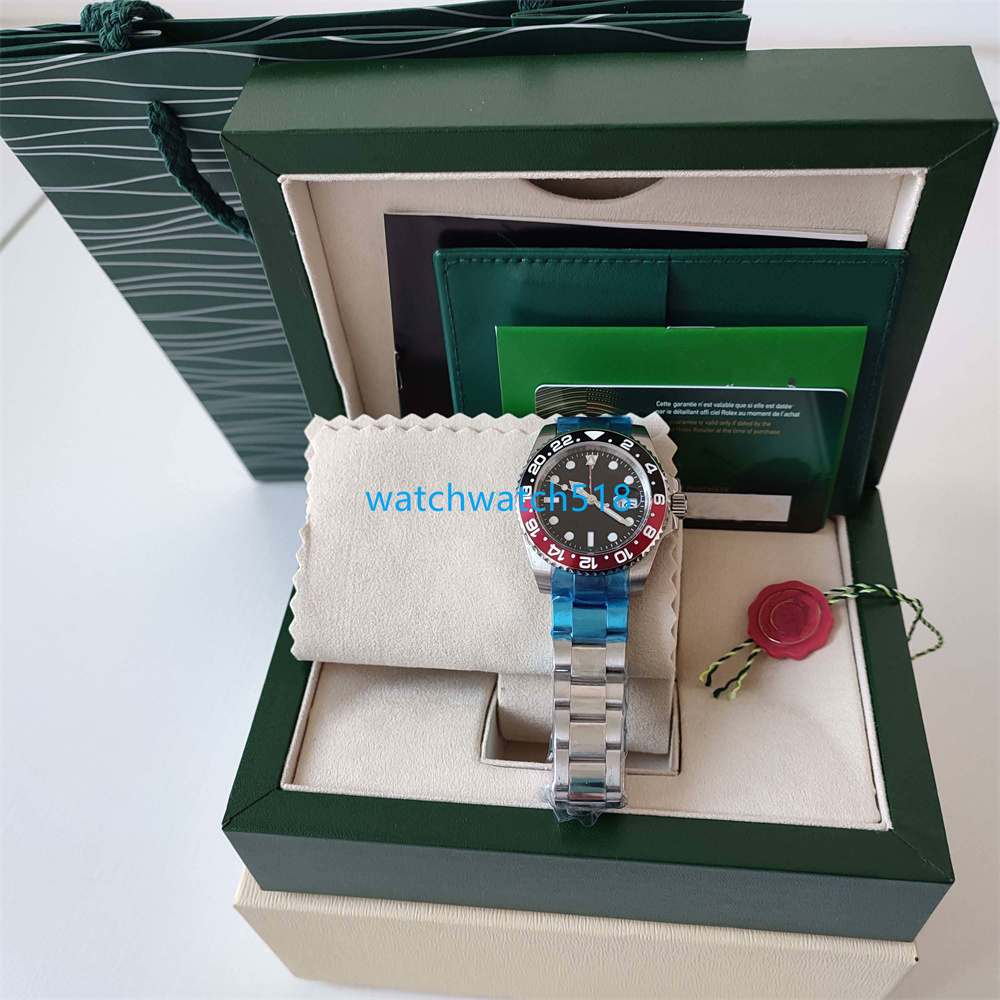 With OriginalBox Mens Watch 18K White Gold 40mm GM/T II Pepsi 116719 Warranty Card 2022 MINTY Automatic Movement Mechanical Stainless Steel Sapphire Wristwatch
With OriginalBox Mens Watch 18K White Gold 40mm GM/T II Pepsi 116719 Warranty Card 2022 MINTY Automatic Movement Mechanical Stainless Steel Sapphire Wristwatch