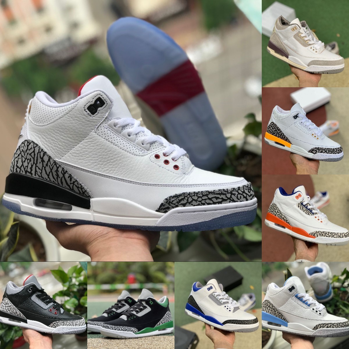 Jumpman Racer Blue 3 3S Sports Basketball Shoes Mens Cool Grey A Ma Maniere UNC Fragment Jorden FREE THROW LINE Black Cement Pure White Pine Green Trainer Sneakers, Please contact us
Jumpman Racer Blue 3 3S Sports Basketball Shoes Mens Cool Grey A Ma Maniere UNC Fragment Jorden FREE THROW LINE Black Cement Pure White Pine Green Trainer Sneakers, Please contact us