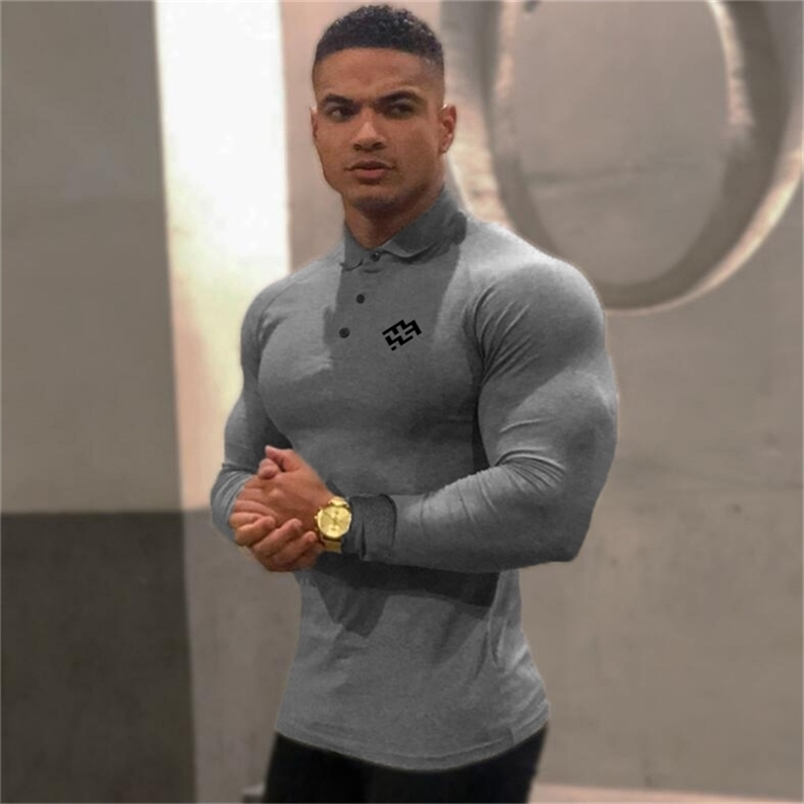 Brand Breathable Men's Polo Shirt High Quality Fitness Men Stretch Cotton Long Sleeve Shirt Casual Spring Mens Polo Shirts 220402, Burgundy
Brand Breathable Men's Polo Shirt High Quality Fitness Men Stretch Cotton Long Sleeve Shirt Casual Spring Mens Polo Shirts 220402, Burgundy