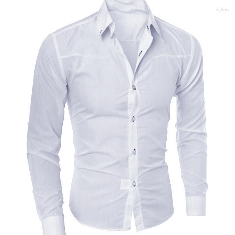 Men's Dress Shirts Fashion Spring Autumn Men Arrivals Slim Fit Male Shirt Solid Long Sleeve British Style Office Cotton Sybi22, Wine red
Men's Dress Shirts Fashion Spring Autumn Men Arrivals Slim Fit Male Shirt Solid Long Sleeve British Style Office Cotton Sybi22, Wine red