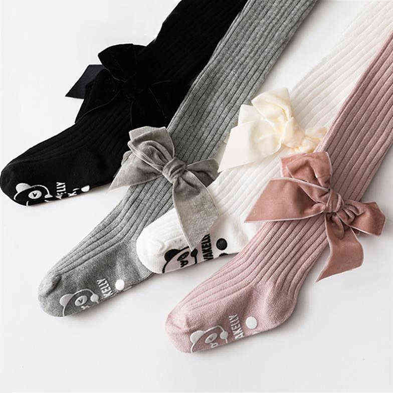 0-5 Yrs Cotton Baby Girls Pantyhose with Bow Princess Sotf Ribbed Toddler Infant Knit Tights Autumn Winter Newborns Accessories L220716, Black
0-5 Yrs Cotton Baby Girls Pantyhose with Bow Princess Sotf Ribbed Toddler Infant Knit Tights Autumn Winter Newborns Accessories L220716, Black