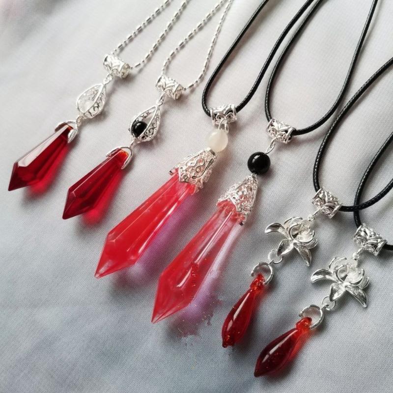 Pendant Necklaces The Husky And His White Cat Shizun Chu Wanning Cosplay Necklace Anime Character Props For Men Women Jewelry AccessoriesPen
Pendant Necklaces The Husky And His White Cat Shizun Chu Wanning Cosplay Necklace Anime Character Props For Men Women Jewelry AccessoriesPen