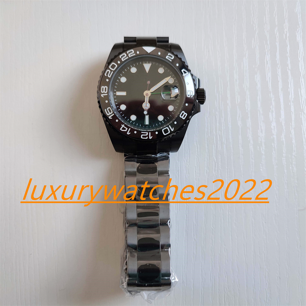 ZR Factory Mens Watch 40mm Full Black Stainless Steel Ref.116713 Automatic Mechanical Movement PVD/DLC Ceramic Bezel Sapphire Glass Wristwatch
ZR Factory Mens Watch 40mm Full Black Stainless Steel Ref.116713 Automatic Mechanical Movement PVD/DLC Ceramic Bezel Sapphire Glass Wristwatch
