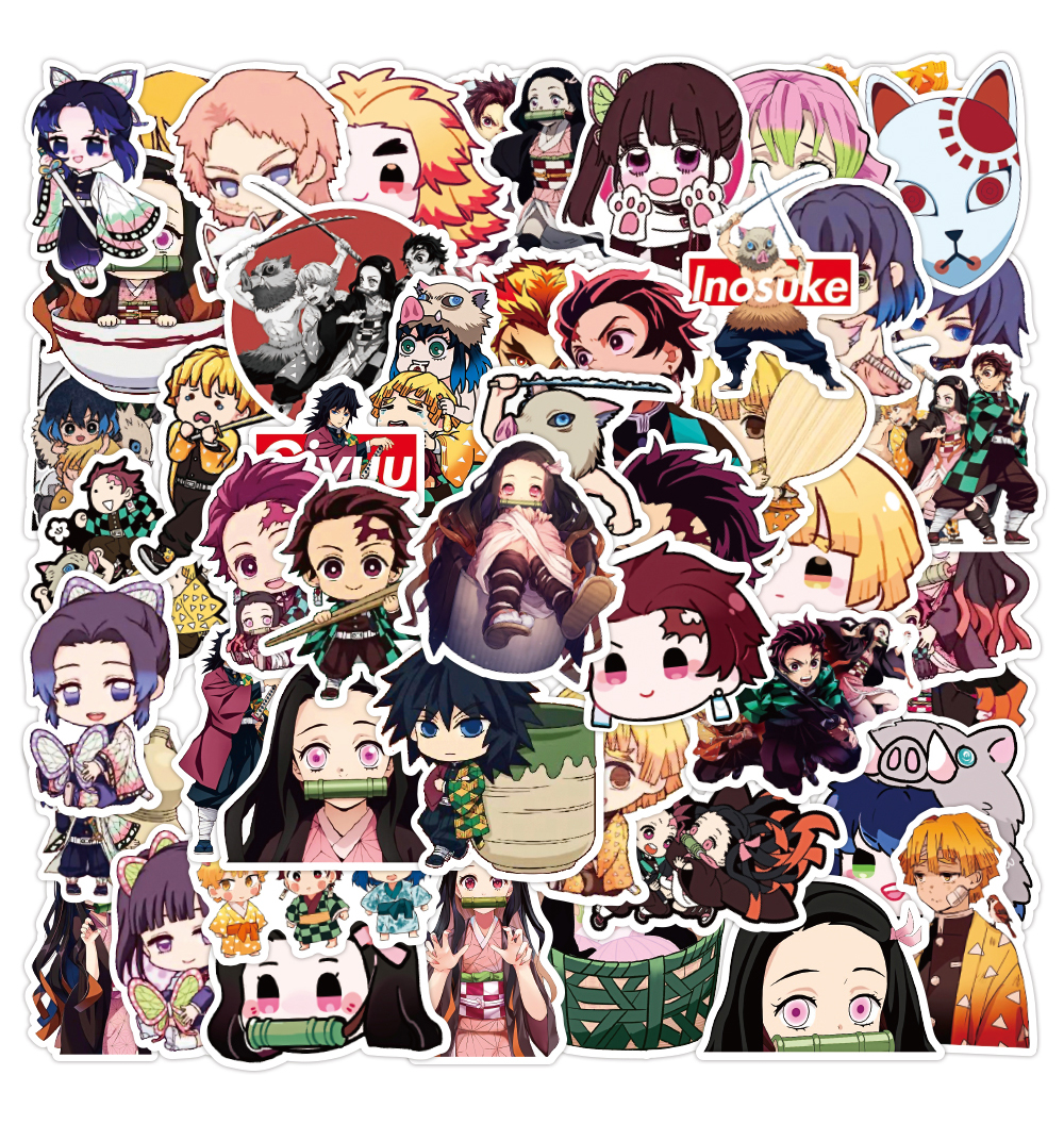 50Pcs Lot Cute Cartoon Anime Stickers For Kids Water Bottle Skateboard Refrigerator Phone Case Guitar Notebook Manga Decals Pack Waterproof, 50pcs-w-628
50Pcs Lot Cute Cartoon Anime Stickers For Kids Water Bottle Skateboard Refrigerator Phone Case Guitar Notebook Manga Decals Pack Waterproof, 50pcs-w-628