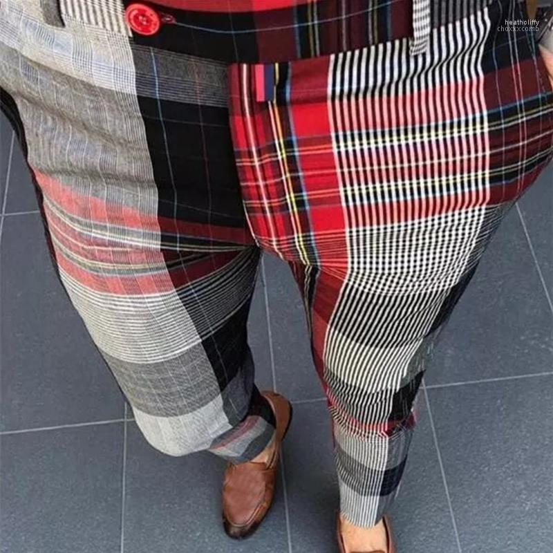 Men's Pants Men's Casual Plaid Print Skinny Pencil Zipper Elastic Waist TrousersMen's Men'sMen's Heat22, Blue
Men's Pants Men's Casual Plaid Print Skinny Pencil Zipper Elastic Waist TrousersMen's Men'sMen's Heat22, Blue