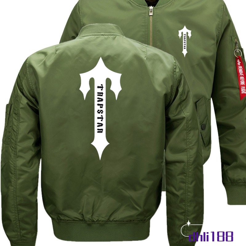 American fashion brand Trapstar jackets letter printing plus size men's clothing zipper flight jacket loose plus size functional wind coat fashion casual sports top
American fashion brand Trapstar jackets letter printing plus size men's clothing zipper flight jacket loose plus size functional wind coat fashion casual sports top