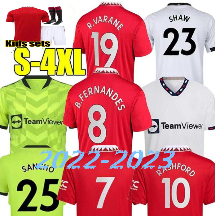 22 23 SANCHO soccer jerseys PLAYER 7 Fans Player version man BRUNO FERNANDES LINGARD RASHFORD GREENWOOD football shirt 2022 2023 men kids kit sets, Home
22 23 SANCHO soccer jerseys PLAYER 7 Fans Player version man BRUNO FERNANDES LINGARD RASHFORD GREENWOOD football shirt 2022 2023 men kids kit sets, Home