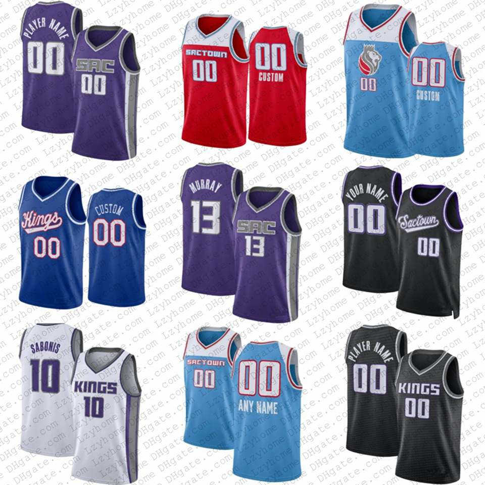 Jason 55 Williams 13 Keegan Murray De'Aaron 5 Fox Custom Basketball Jerseys Domantas 10 Sabonis Sacramentos Harrison Barnes King Malik Monk Richaun Holmes Trey Lyles, Mens
Jason 55 Williams 13 Keegan Murray De'Aaron 5 Fox Custom Basketball Jerseys Domantas 10 Sabonis Sacramentos Harrison Barnes King Malik Monk Richaun Holmes Trey Lyles, Mens