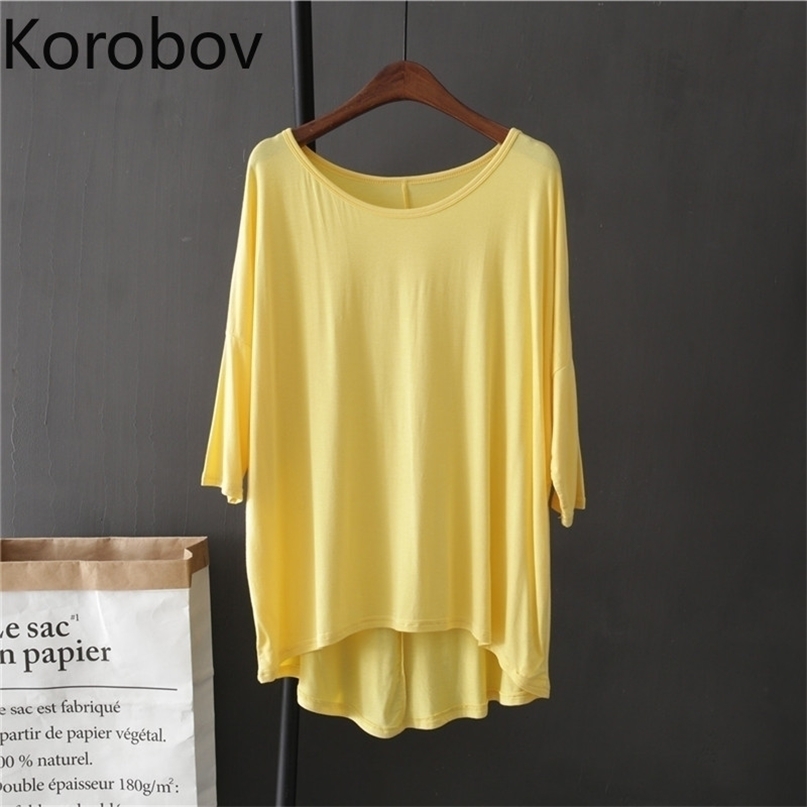 Korobov Arrival O Neck Short Sleeve Women T Shirts Korean Casual Plus Size Female Shirt Summer ee ops 2a386 220402, Royal blue(long)
Korobov Arrival O Neck Short Sleeve Women T Shirts Korean Casual Plus Size Female Shirt Summer ee ops 2a386 220402, Royal blue(long)