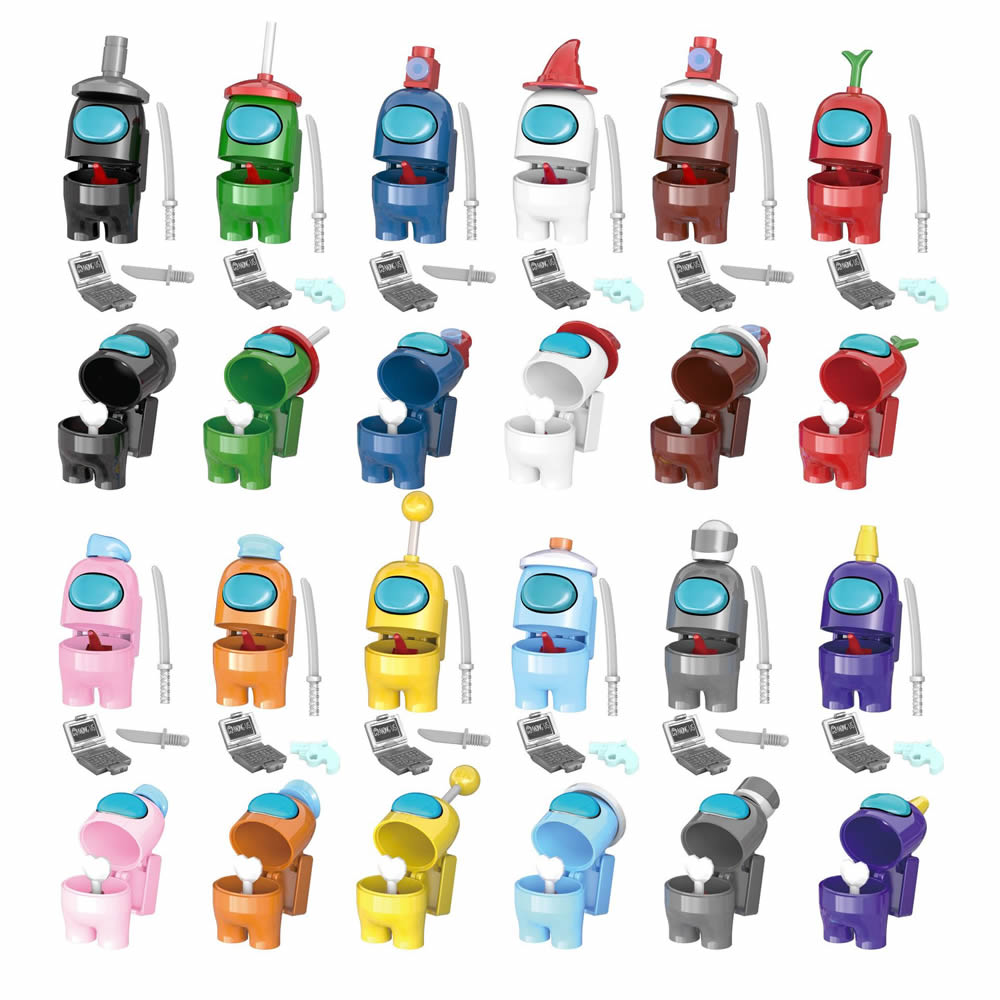 Among Game Us Minifig Factory Children's Building Blocks Compatible Block Mini Figures Toys 12Pcs/Set
Among Game Us Minifig Factory Children's Building Blocks Compatible Block Mini Figures Toys 12Pcs/Set