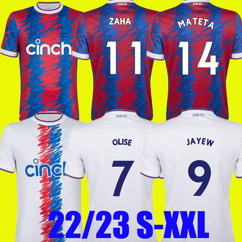 22 23 EZE MILIVOJEVIC ZAHA Mens Soccer Jerseys Mateta BENTEKE SCHLUPP MATETA J.AYEW GALLAGHER Home Away 3rd Olise Football Shirt 2022 2023 EDOUARD crystal palaceS, Concept white
22 23 EZE MILIVOJEVIC ZAHA Mens Soccer Jerseys Mateta BENTEKE SCHLUPP MATETA J.AYEW GALLAGHER Home Away 3rd Olise Football Shirt 2022 2023 EDOUARD crystal palaceS, Concept white