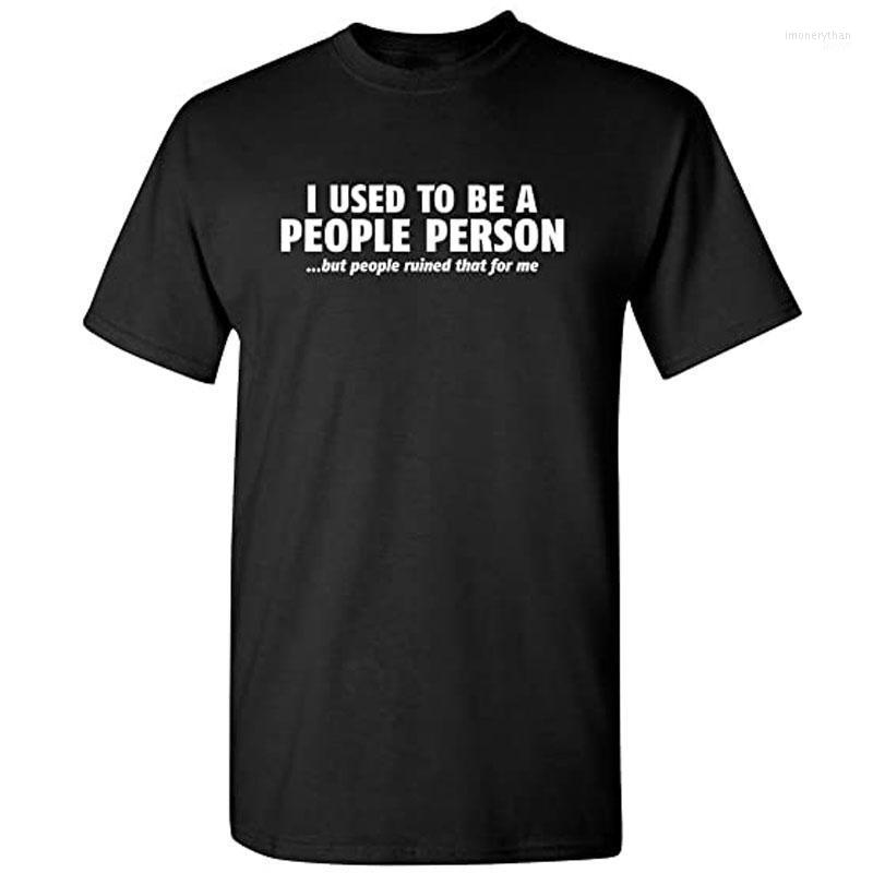 Men' T-Shirts Used To Be A People Person Graphic Novelty Sarcastic Funny T Shirt Men ClothingMen' Imon22, Black
Men' T-Shirts Used To Be A People Person Graphic Novelty Sarcastic Funny T Shirt Men ClothingMen' Imon22, Black