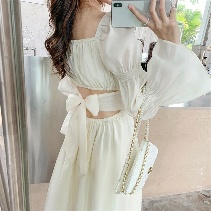 Backless Sexy Vintage Fairy Dress Women Sweet Elegant Princess Evening Party es Female Casual Korean Long Sleeve Chic 220613, Pink backless tops
Backless Sexy Vintage Fairy Dress Women Sweet Elegant Princess Evening Party es Female Casual Korean Long Sleeve Chic 220613, Pink backless tops