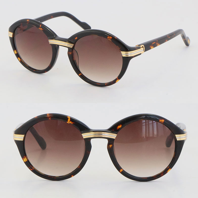Sunglasses Wholesale Selling Vintage 1991 Original Round Plank 1125072 Fashion mens Sun glasses C Decoration 18K Gold Brown Lens Frame Size 52-22-135mm
Sunglasses Wholesale Selling Vintage 1991 Original Round Plank 1125072 Fashion mens Sun glasses C Decoration 18K Gold Brown Lens Frame Size 52-22-135mm