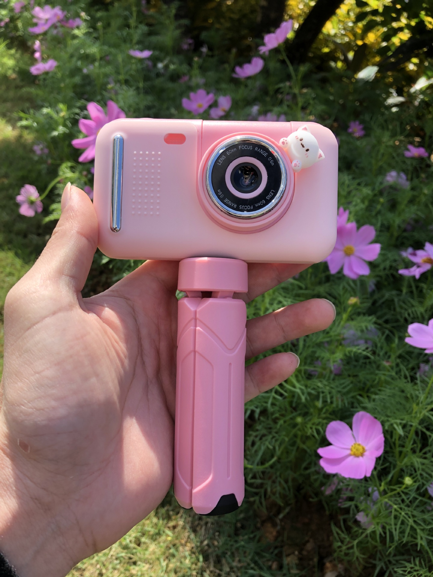 Children's high-definition digital camera 180 degree flip small micro SLR photography