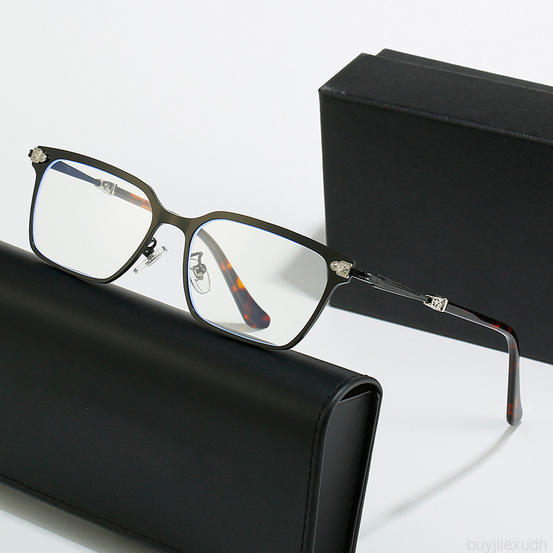 2022 Ch Chrome Sunglasses Frames New Metal Full Men's Business Glasses Can Equipped with Myopia Proof Blue Light Flat Hearts Trend Spectacle 5sp1
2022 Ch Chrome Sunglasses Frames New Metal Full Men's Business Glasses Can Equipped with Myopia Proof Blue Light Flat Hearts Trend Spectacle 5sp1