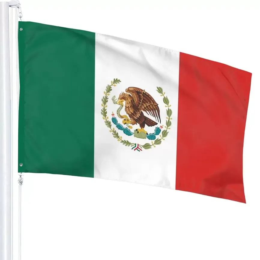 DHL MX MEX Mexicanos Mexican Flag of Mexico Wholesale Direct Factory Ready to ship 3x5 Fts 90 150cm CPA3294 sxjun12
DHL MX MEX Mexicanos Mexican Flag of Mexico Wholesale Direct Factory Ready to ship 3x5 Fts 90 150cm CPA3294 sxjun12