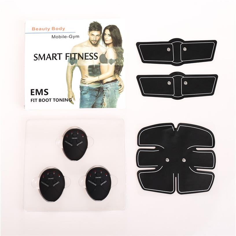 ABS Stimulator Smart Fitness Abdominal EMS Electrical muscle stimulation Muscle Exerciser Belt Fat Burner Massager Body Slimming P