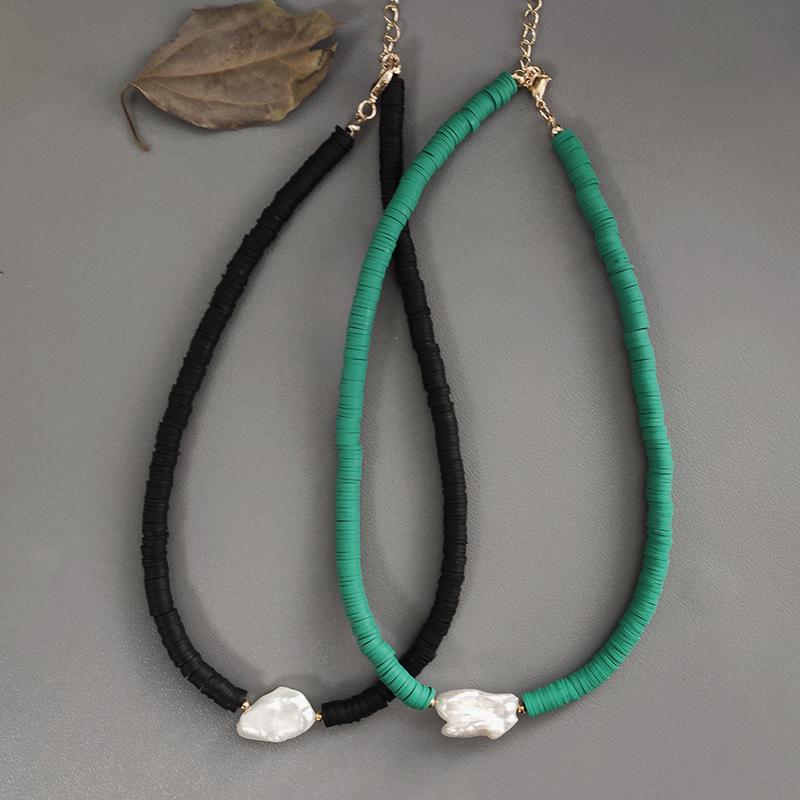 Chains Fashion Colorful Neck Accessories Irregular Shaped Pearl Creative Design Unique Gift For Ladies 2022 Beautiful Short Necklace
Chains Fashion Colorful Neck Accessories Irregular Shaped Pearl Creative Design Unique Gift For Ladies 2022 Beautiful Short Necklace