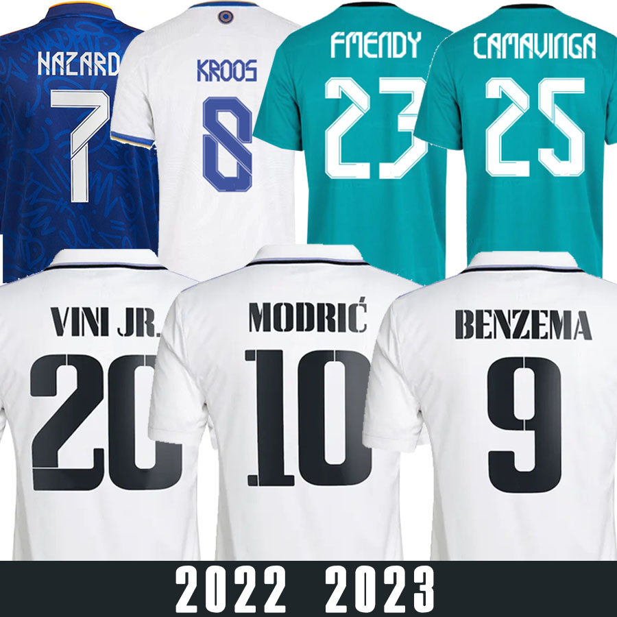 9 Benzema reAL mADRIds 2 CARVAJAL CAMAVINGA Champions VINI JR CAMAVINGA Football shirt 10 Modric ASENSIO Jovic Bale Lucas.v F MENDY, Men(huang ma)
9 Benzema reAL mADRIds 2 CARVAJAL CAMAVINGA Champions VINI JR CAMAVINGA Football shirt 10 Modric ASENSIO Jovic Bale Lucas.v F MENDY, Men(huang ma)