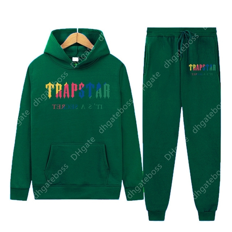 Trapstar Men's Hoodie Tracksuit Rainbow Plush Embroidered Wool Tracksuit Pants, Color 2
Trapstar Men's Hoodie Tracksuit Rainbow Plush Embroidered Wool Tracksuit Pants, Color 2
