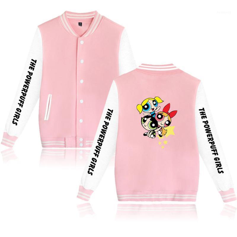 Women's Hoodies & Sweatshirts Fashion Kawaii Buttercup Aesthetic Baseball Jacket Coats Women Long Sleeve Cartoon Hoody Streetwear, Black 1 
Women's Hoodies & Sweatshirts Fashion Kawaii Buttercup Aesthetic Baseball Jacket Coats Women Long Sleeve Cartoon Hoody Streetwear, Black 1