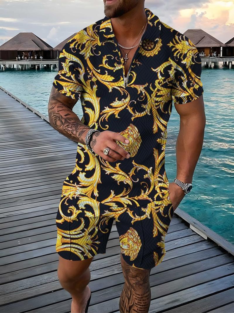 Men' Tracksuits Summer Men' Shirt Shorts Suit Casual Fashion Activewear Chain Everyday Lapel Zip Clothing Outdoor StreetwearMen' Men, Chj-cs-sl01
Men' Tracksuits Summer Men' Shirt Shorts Suit Casual Fashion Activewear Chain Everyday Lapel Zip Clothing Outdoor StreetwearMen' Men, Chj-cs-sl01
