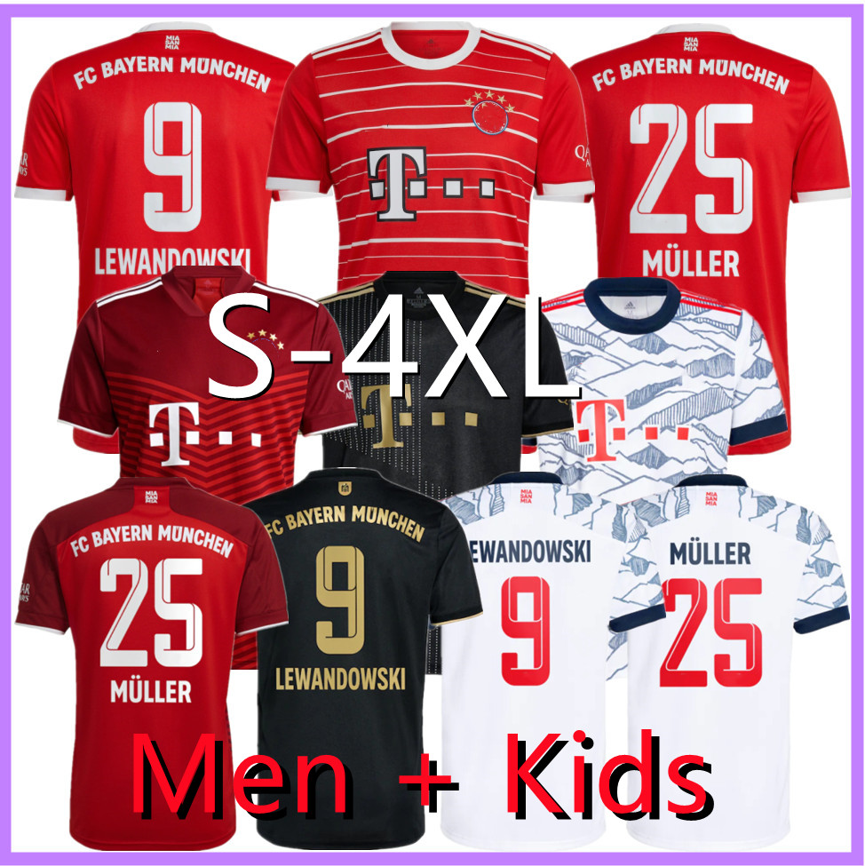 4XL LEWANDOWSKI soccer jerseys SANE BAYERN MUNICH GORETZKA MULLER DAVIES KIMMICH football shirts Men Kids kit 2022 2023 uniforms, 22-23 home
4XL LEWANDOWSKI soccer jerseys SANE BAYERN MUNICH GORETZKA MULLER DAVIES KIMMICH football shirts Men Kids kit 2022 2023 uniforms, 22-23 home