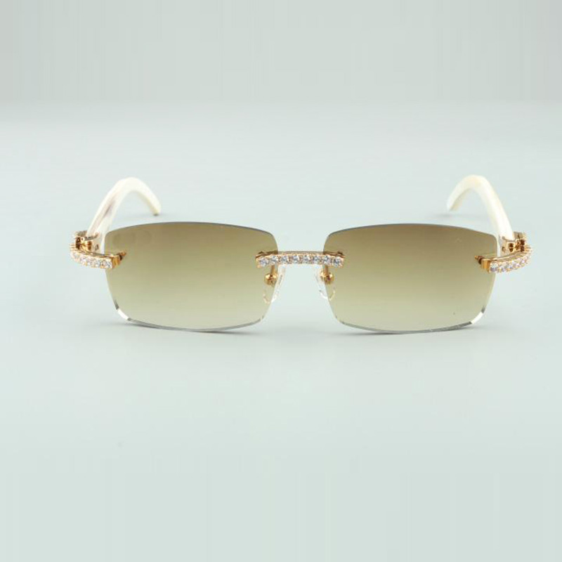 endless dia buffs sunglasses 3524012 with natural white horns legs and 56 mm lens Good quality
