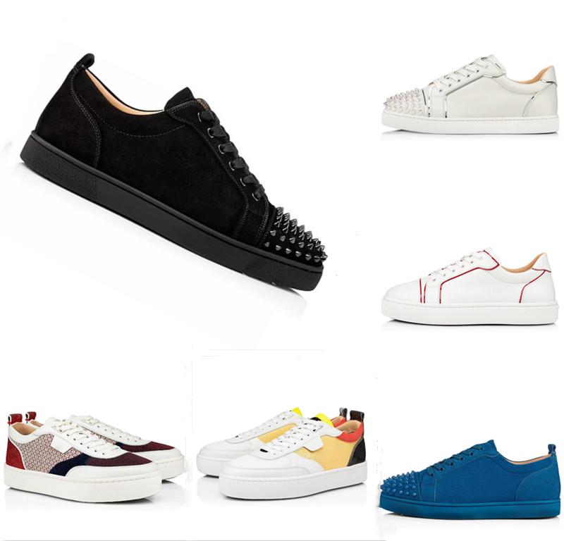 Christians 2020 NEW Brand Designer Luxury Mens Red Bottoms Shoes Studded Spikes Low Flats Casual Sneakers For Men Wedding Party Dress Le CnS
Christians 2020 NEW Brand Designer Luxury Mens Red Bottoms Shoes Studded Spikes Low Flats Casual Sneakers For Men Wedding Party Dress Le CnS