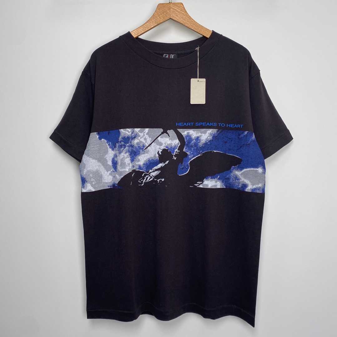 Men's T-Shirts Correct version spot Saint Jesus Angel short sleeve heavily washed old loose men's and women's couple tide tee, Three face jesus
Men's T-Shirts Correct version spot Saint Jesus Angel short sleeve heavily washed old loose men's and women's couple tide tee, Three face jesus