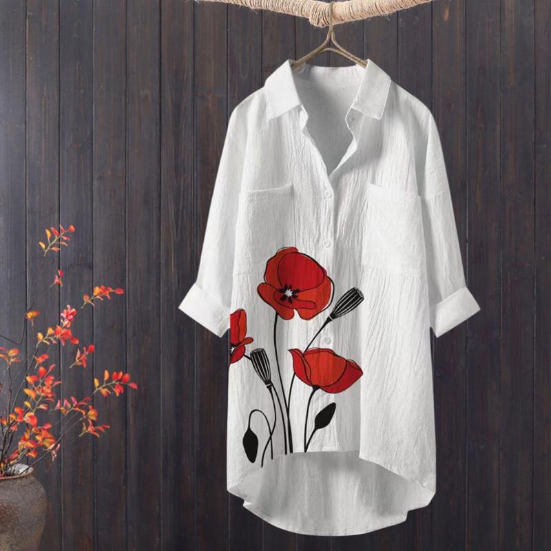 Women's T-Shirt Women T Shirts Loose Womens Lapel Three Quarter Sleeves Tops With Pockets Blouse Dark Long Sleeve ShirtsWomen's, Black
Women's T-Shirt Women T Shirts Loose Womens Lapel Three Quarter Sleeves Tops With Pockets Blouse Dark Long Sleeve ShirtsWomen's, Black