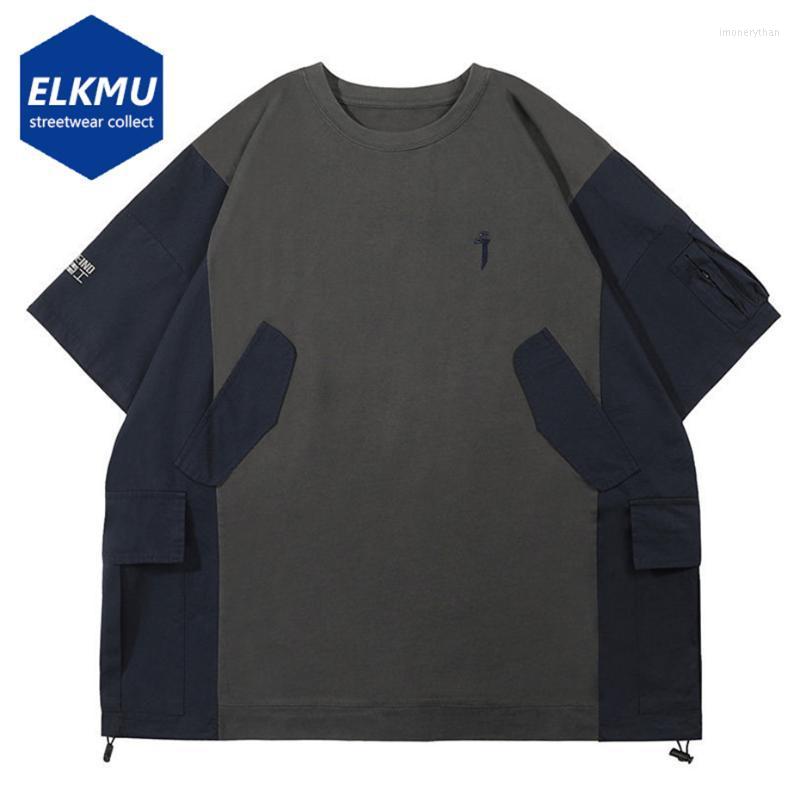 Men's T-Shirts Oversized Hip Hop T Shirt Men Techwear Harajuku Tshirt Patchwork Streetwear Summer Short Sleeve Loose T-shirt Man Top TeeMen', Gray
Men's T-Shirts Oversized Hip Hop T Shirt Men Techwear Harajuku Tshirt Patchwork Streetwear Summer Short Sleeve Loose T-shirt Man Top TeeMen', Gray