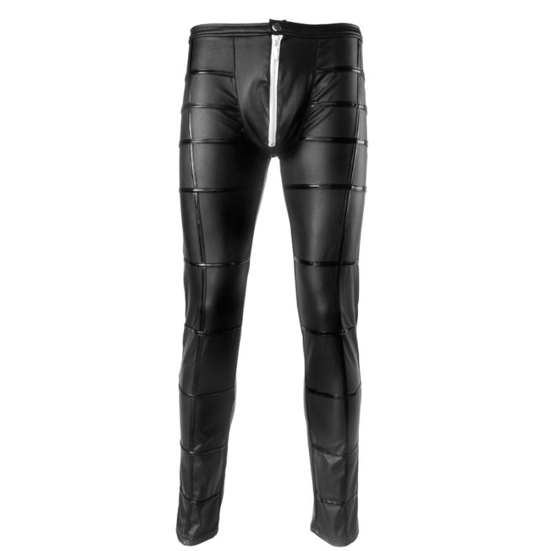 Men' Pants Sexy Men' Faux Leather Long Trousers Latex Novelty Skinny Muscle Tights Leggings Men Slim Fit Tight, Black
Men' Pants Sexy Men' Faux Leather Long Trousers Latex Novelty Skinny Muscle Tights Leggings Men Slim Fit Tight, Black