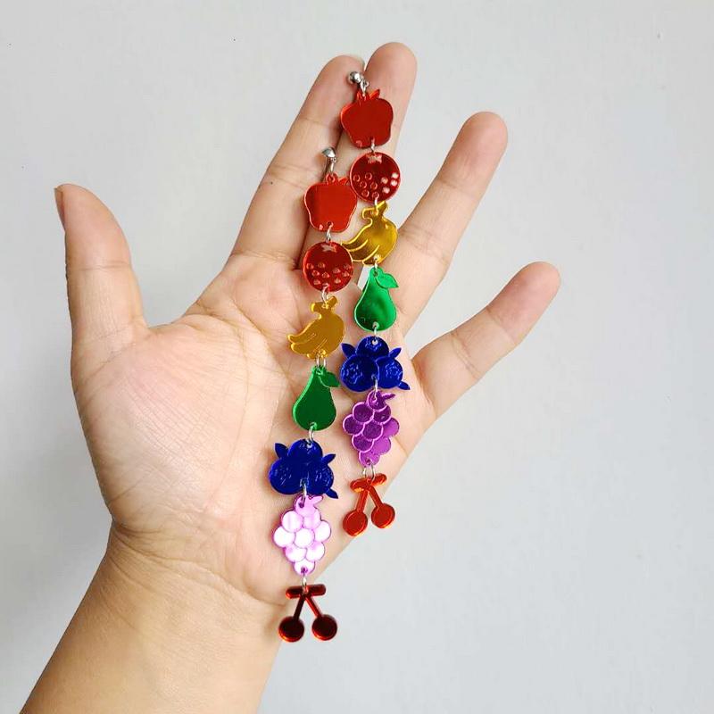 Stud Korean Sweet Multicolor Fruit Earrings For Women Fashion Cute Small Jewelry Party Friendship Gift
Stud Korean Sweet Multicolor Fruit Earrings For Women Fashion Cute Small Jewelry Party Friendship Gift