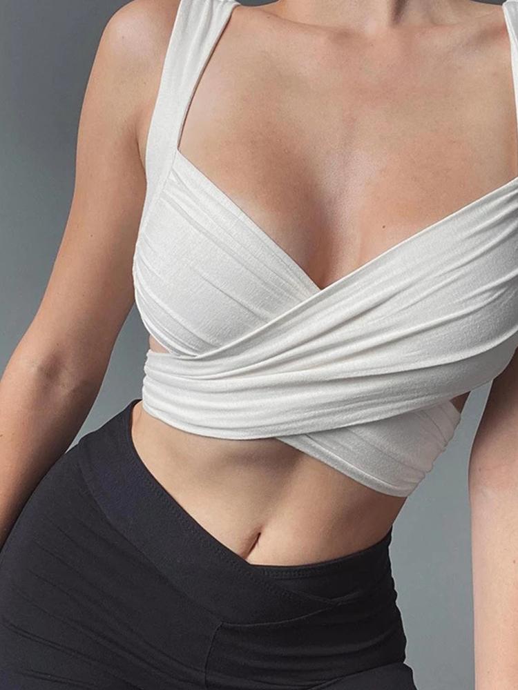 Women' Tanks & Camis Bandage Sexy Ruched Corset Crop Top Women Summer Vacation Sleeveless Backless Vest Tops Streetwear Cropped Skinny 2022, Beige
Women' Tanks & Camis Bandage Sexy Ruched Corset Crop Top Women Summer Vacation Sleeveless Backless Vest Tops Streetwear Cropped Skinny 2022, Beige