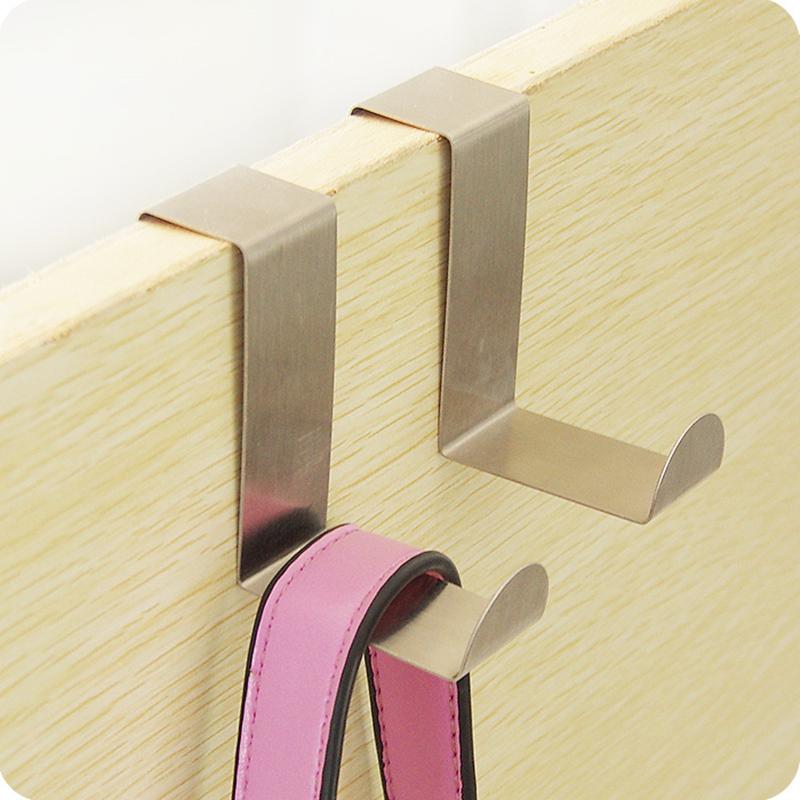 Hooks & Rails 1set Stainless Steel Z Shape Over Door Hook For Hanging Cabinet Clothes Hanger Kitchen Organizer Holder Home Decor Towel
Hooks & Rails 1set Stainless Steel Z Shape Over Door Hook For Hanging Cabinet Clothes Hanger Kitchen Organizer Holder Home Decor Towel