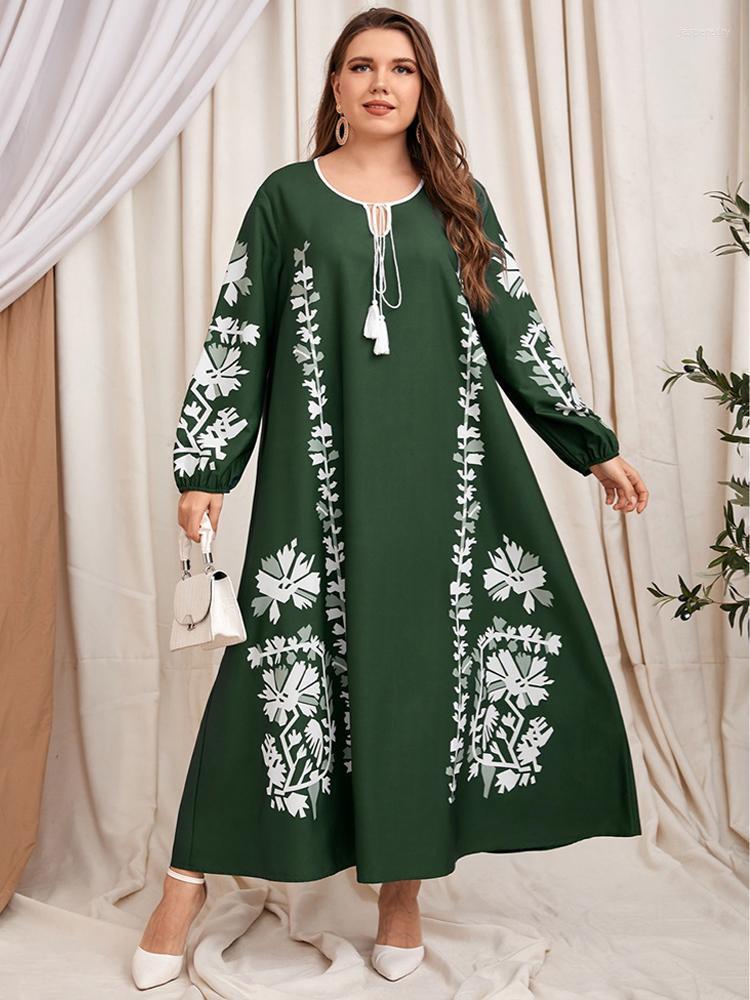Plus Size Dresses Loose Oversized Dress Women Summer Long Sleeve Floral Print Casual Green ClothingPlus Jasp22
Plus Size Dresses Loose Oversized Dress Women Summer Long Sleeve Floral Print Casual Green ClothingPlus Jasp22
